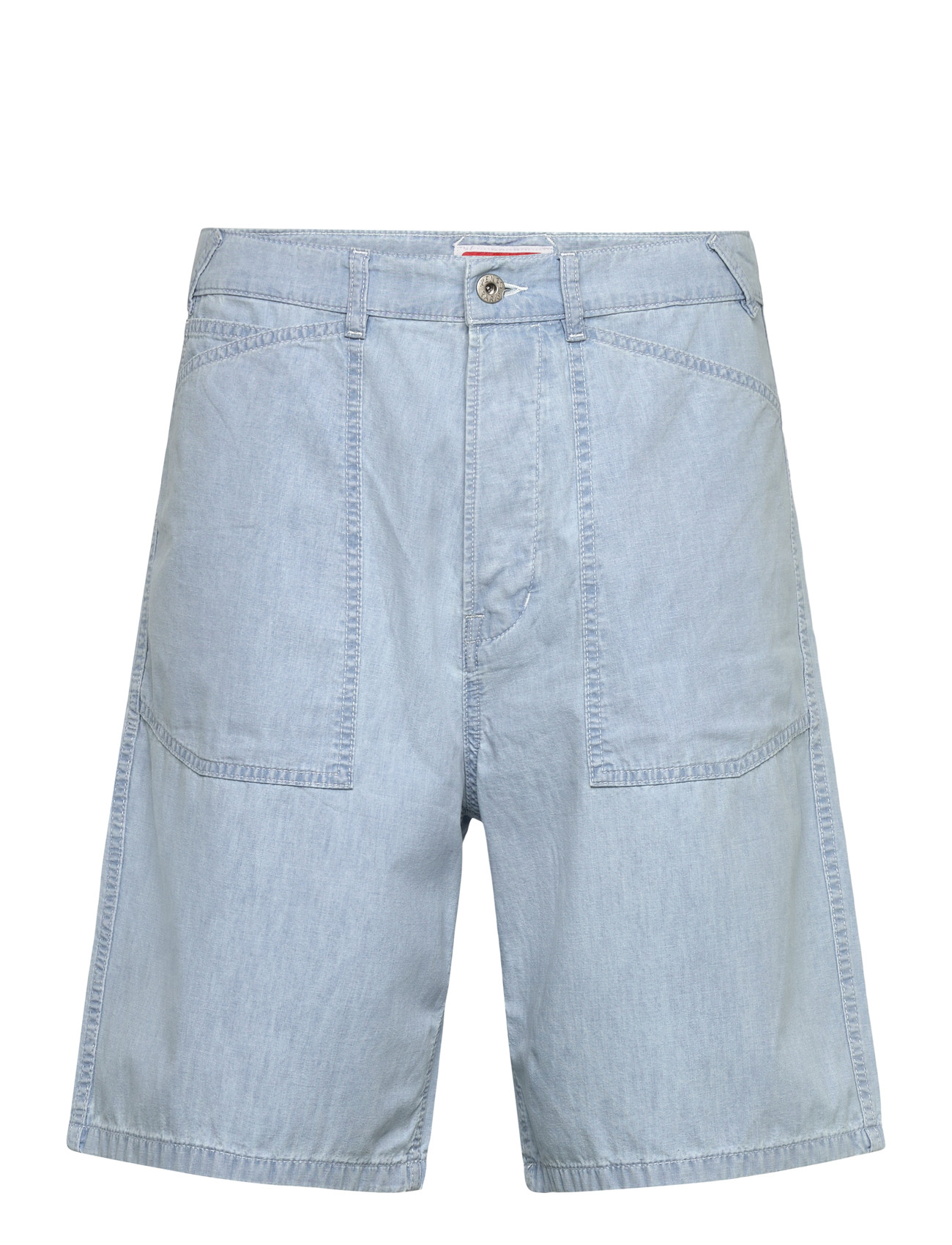 KENZO Bermuda/Short Sailor Loose Fit Denim Short, 29, Blue, Shorts > Denim Shorts, Herre