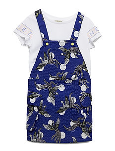 dungarees frock