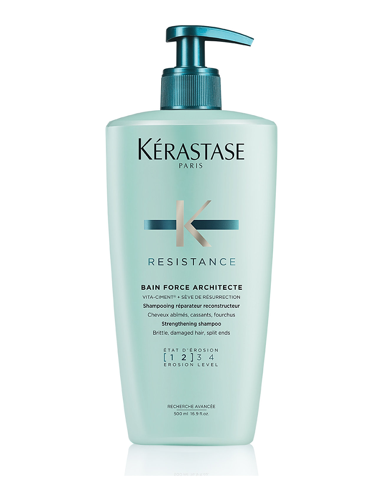 Kérastase Resistance Bain Force Architecte Shampoo 500Ml Shampoo Nude Kérastase