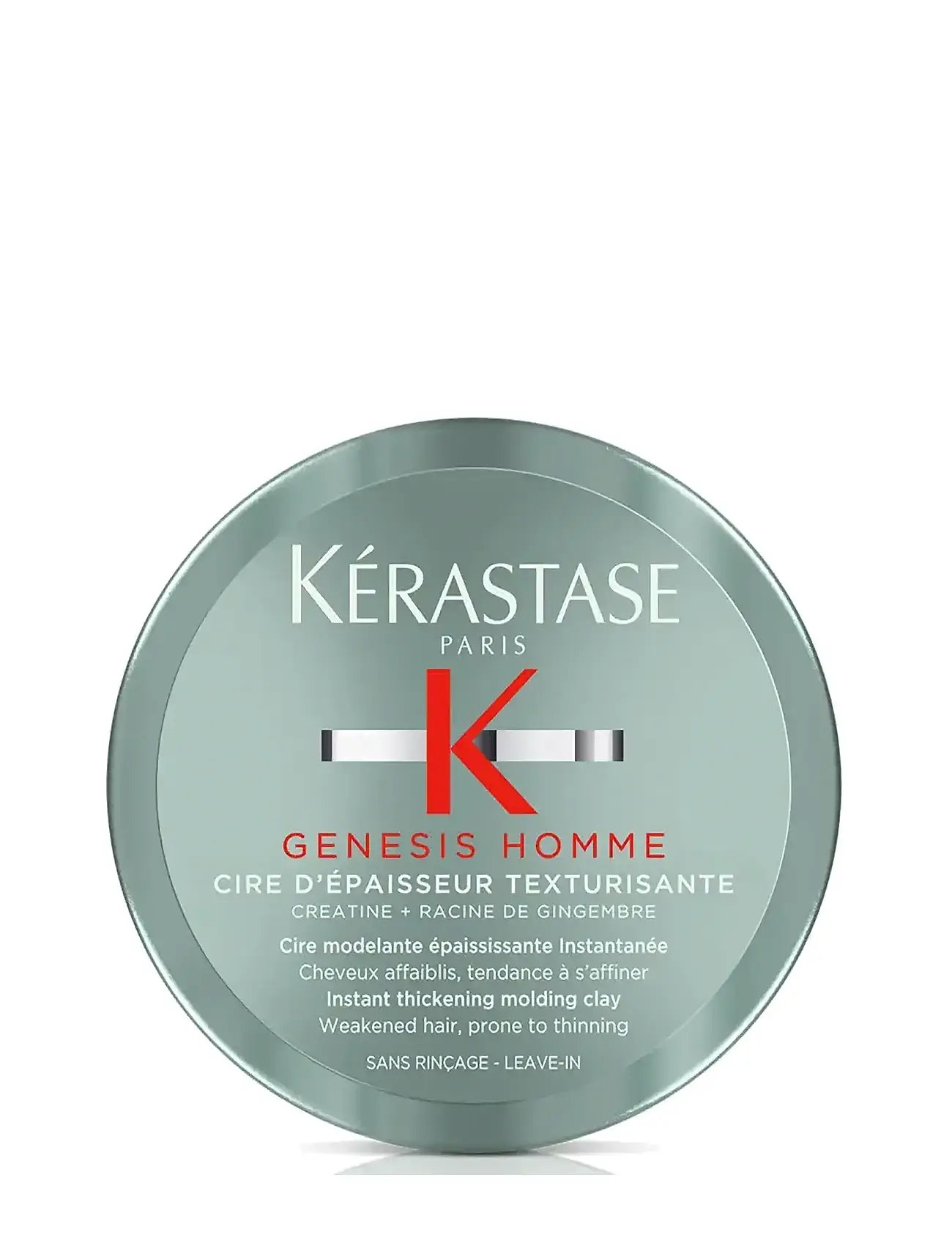 Kérastase Kérastase Genesis Homme Cire D'épaisseur Texturisante 75 ml, 75 ml, Nude, Styling > Indsætning, Herre