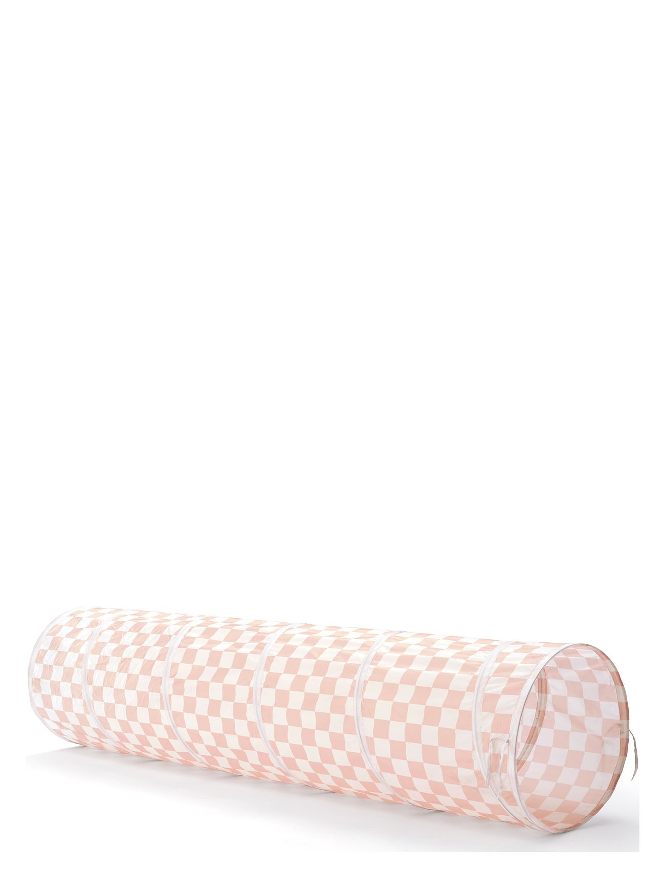 Kid's Concept Play Tunnel Check Apricot Star Rosa