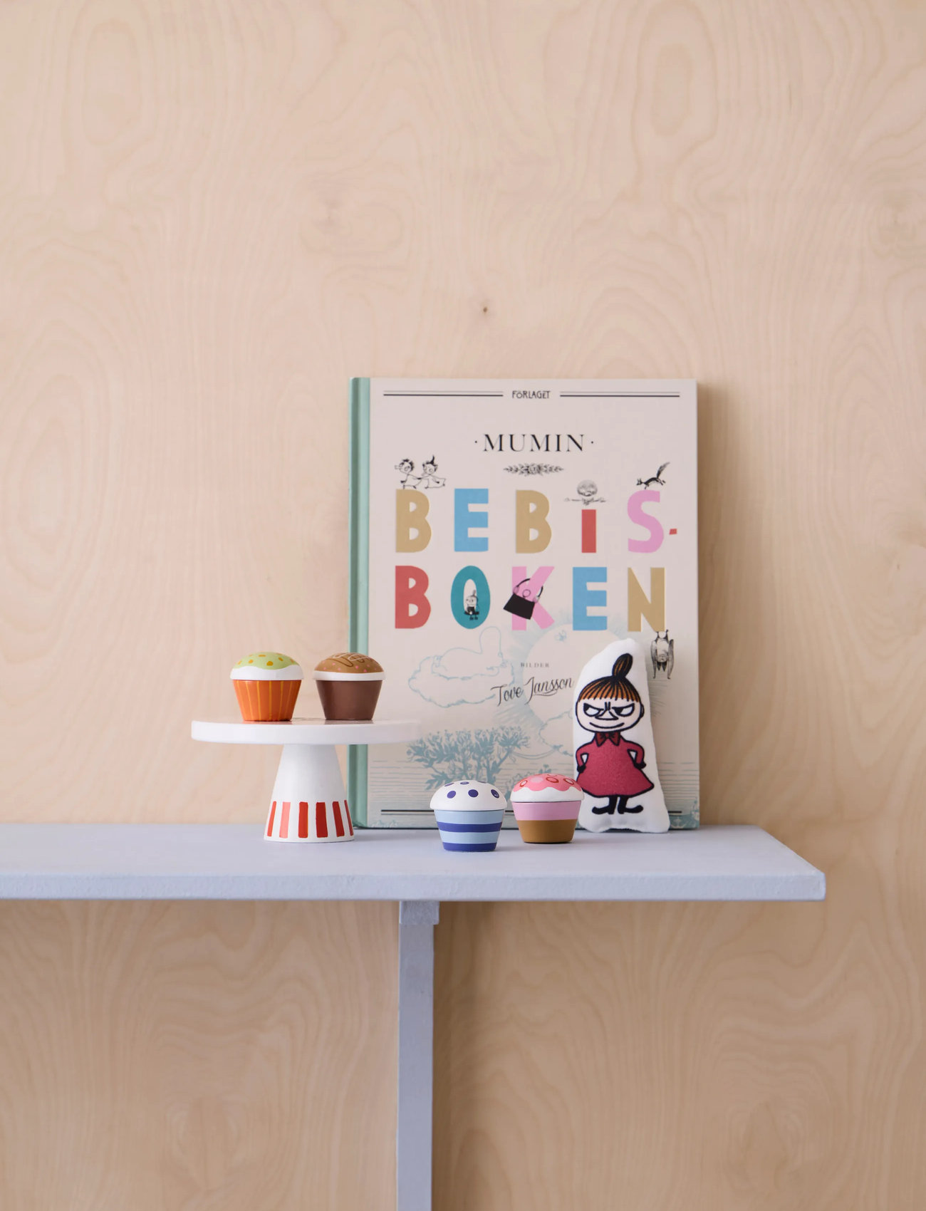 Kid's Concept Cake Stand Cupcakes Moomin, One Size, Multi/patterned, Legetøjskøkken Og Tilbehør > Legetøjsmad Og -Kager, Børn