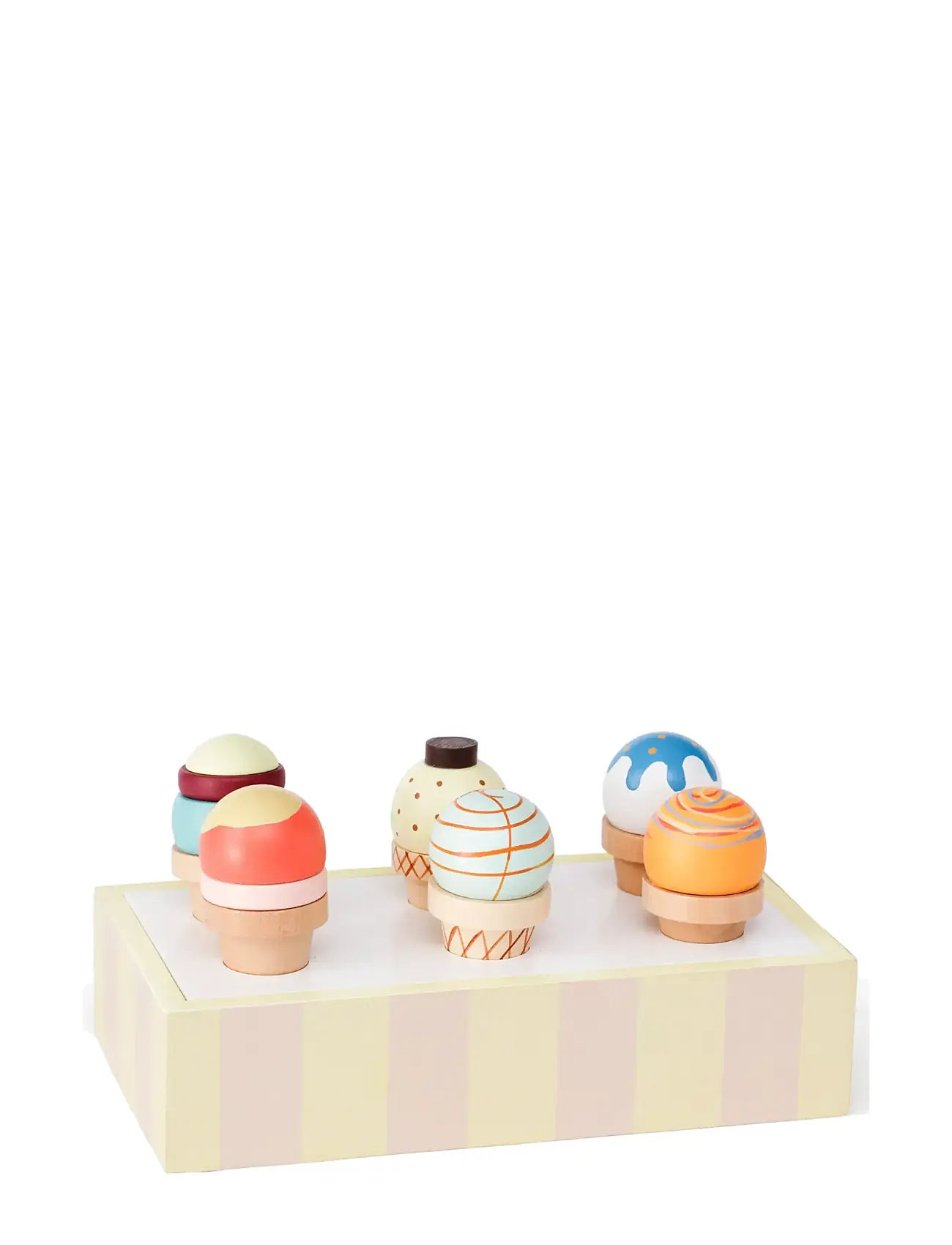 KID'S CONCEPT Ice Cream Stand Kid's Hub Patterned - One Size - Kinder