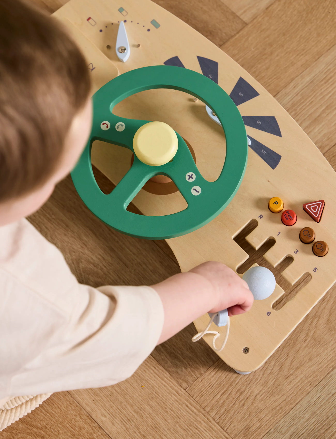 Kid's Concept Activity Board Car Aiden, One Size, Multi/patterned, Educational Legetøj > Interactive Legetøj, Børn