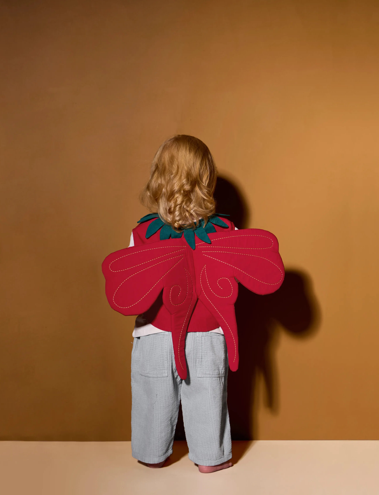 Kid's Concept Strawberry Fairy Dress-Up, One Size, Red, Kostumer Og Tilbehør > Karakterkostumer, Børn