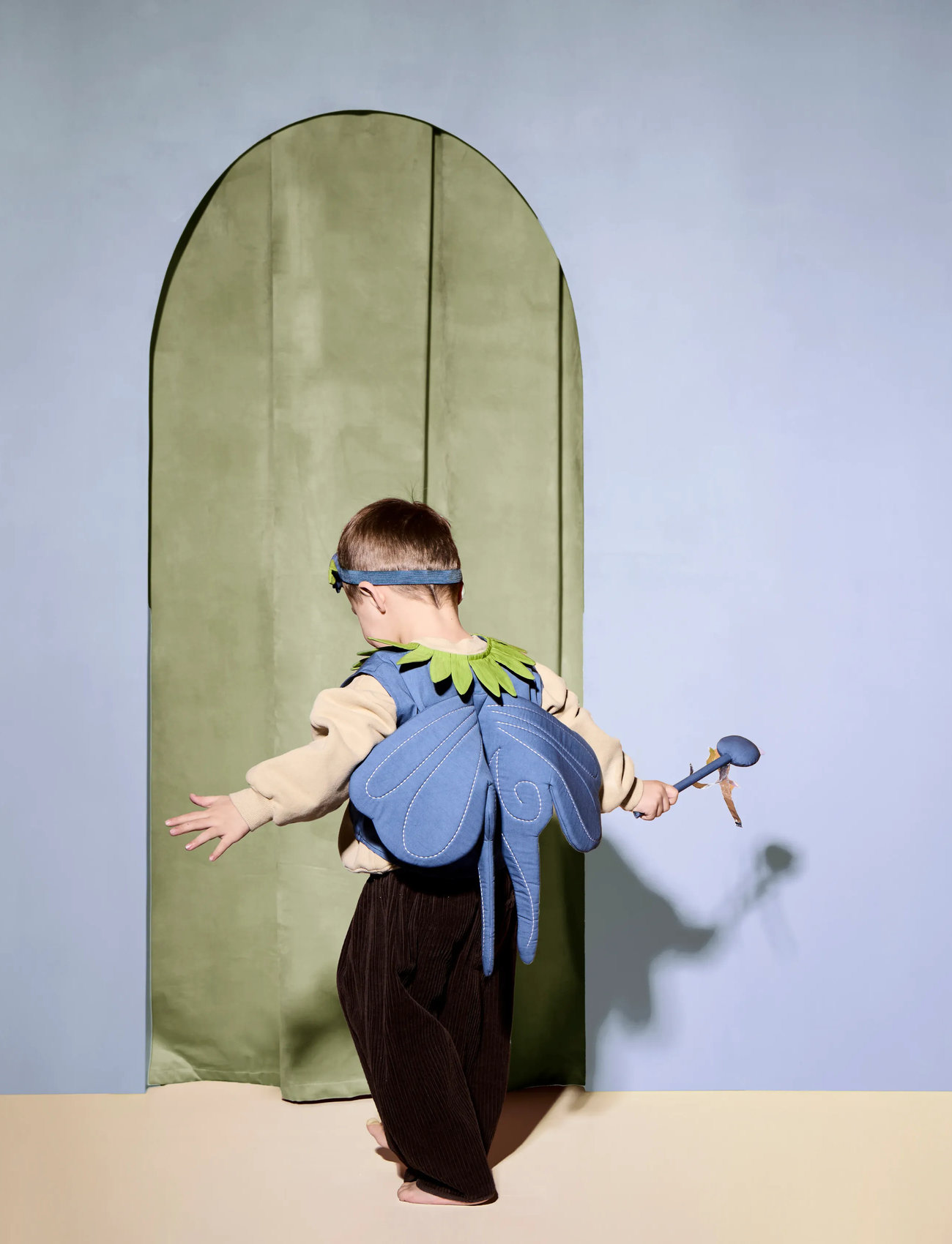 Kid's Concept Blueberry Fairy Dress-Up, One Size, Blue, Kostumer Og Tilbehør > Karakterkostumer, Børn