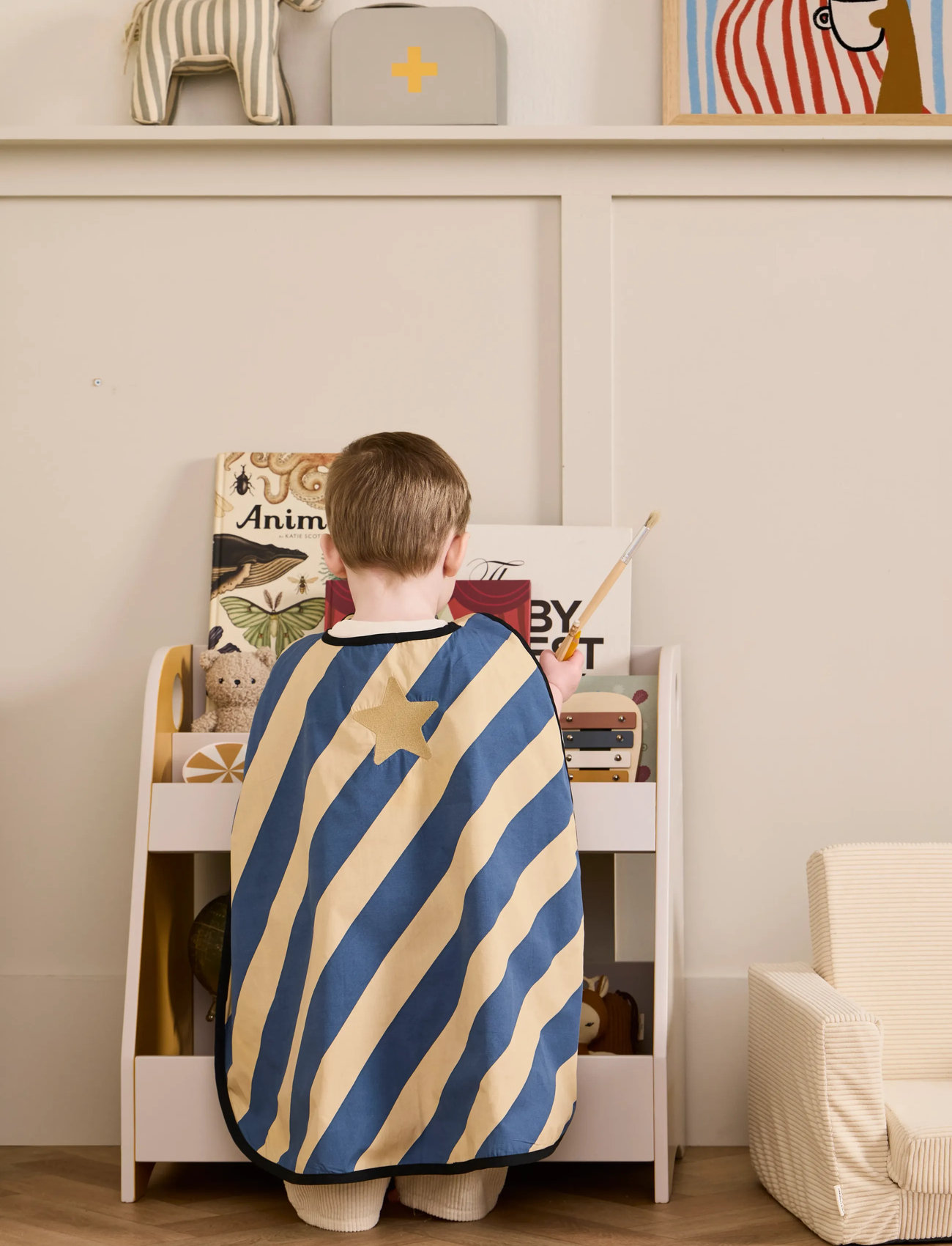 Kid's Concept Police Patrol Dress-Up, One Size, Blue, Kostumer & Tilbehør > Tilbehør Til Kostumer, Børn