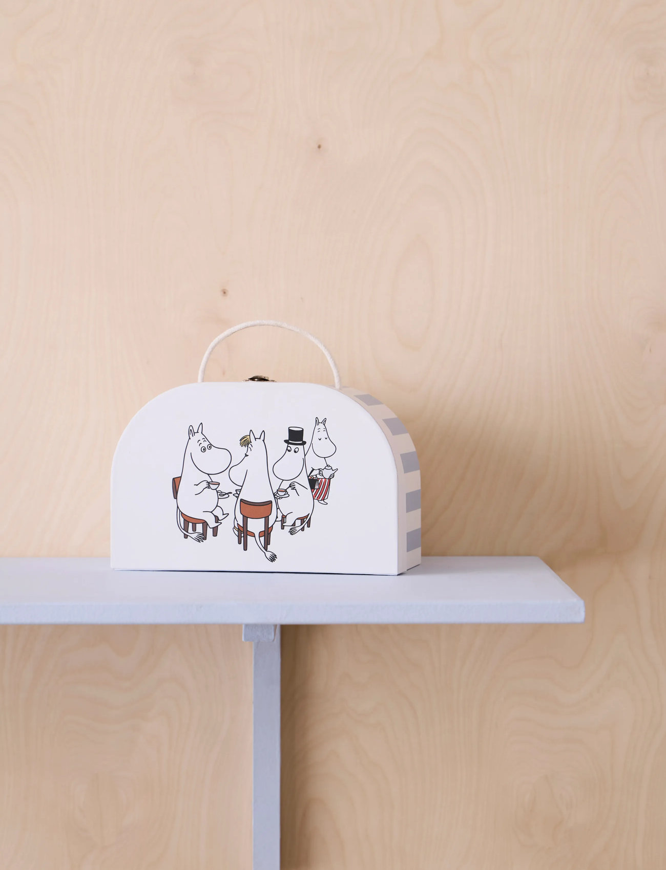 Kid's Concept Suitcase Moomin, One Size, Multi/patterned, Opbevaring > Opbevaringskasser, Børn