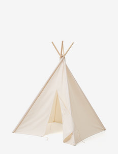 Tipi tent off white - lektält - white