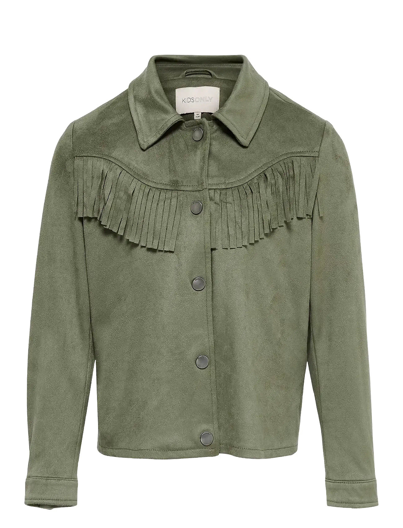 Konkiris Faux Suede Shirt Cs Otw Green Kids Only