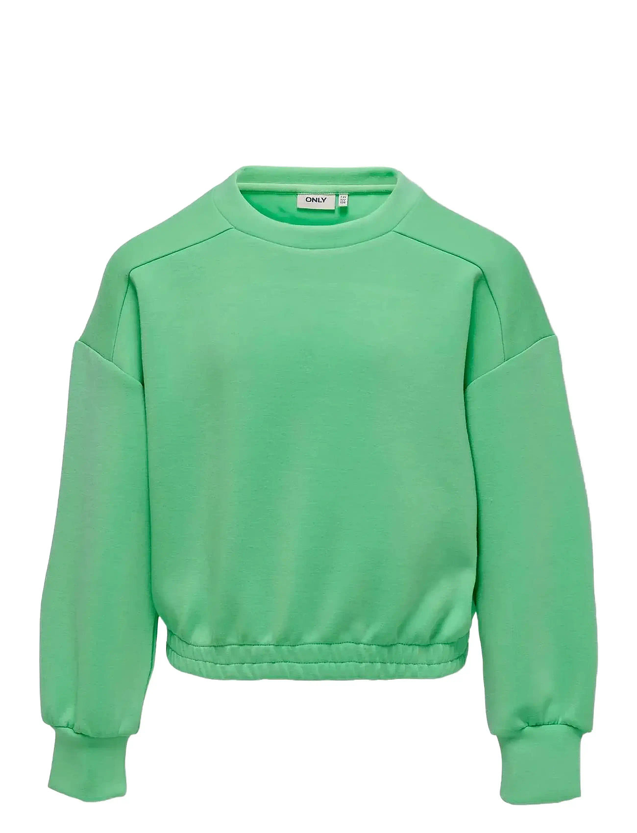 Kogscarlett L/S Short O-Neck Bo Swt Green Kids Only
