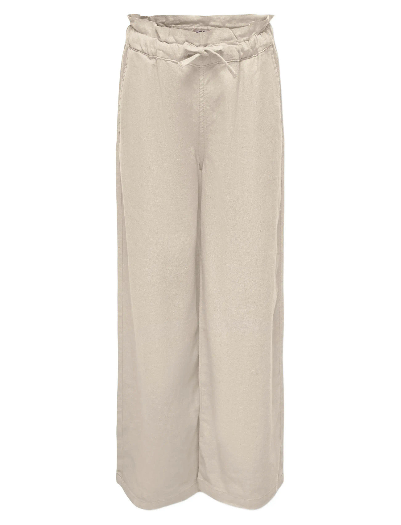 Kogcaro Pb Wide Linen Bl Pant Wvn Grey Kids Only