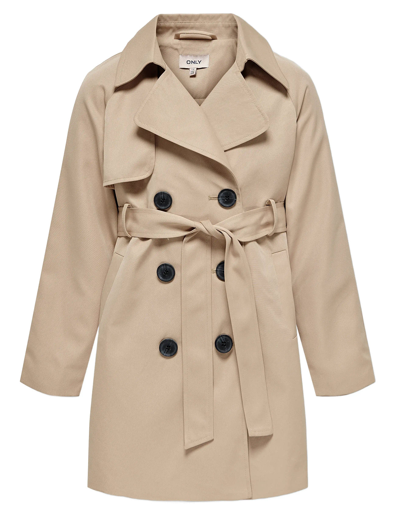 Kogchloe Life Trenchcoat Db Otw Noos Tynn Jakke Skalljakke Beige Kids Only
