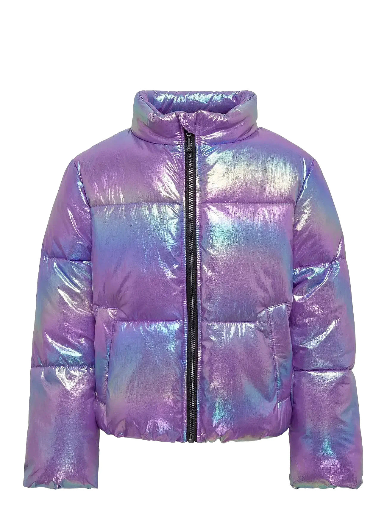 Kogceline Metallic Short Puffer Cs Otw Fôret Jakke Purple Kids Only