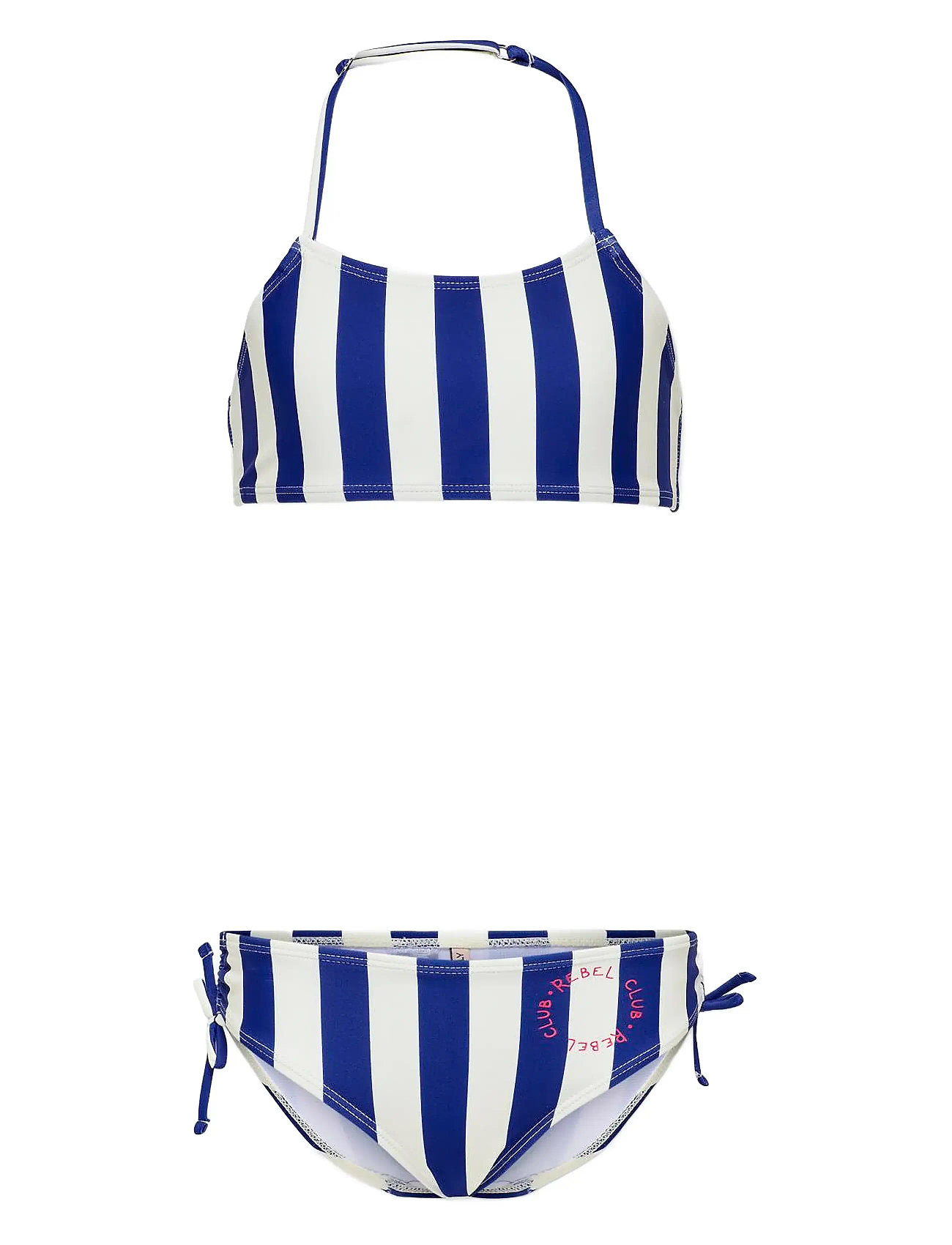 Kids Only Kogholiday Rouching Bikini Set Acc Blå