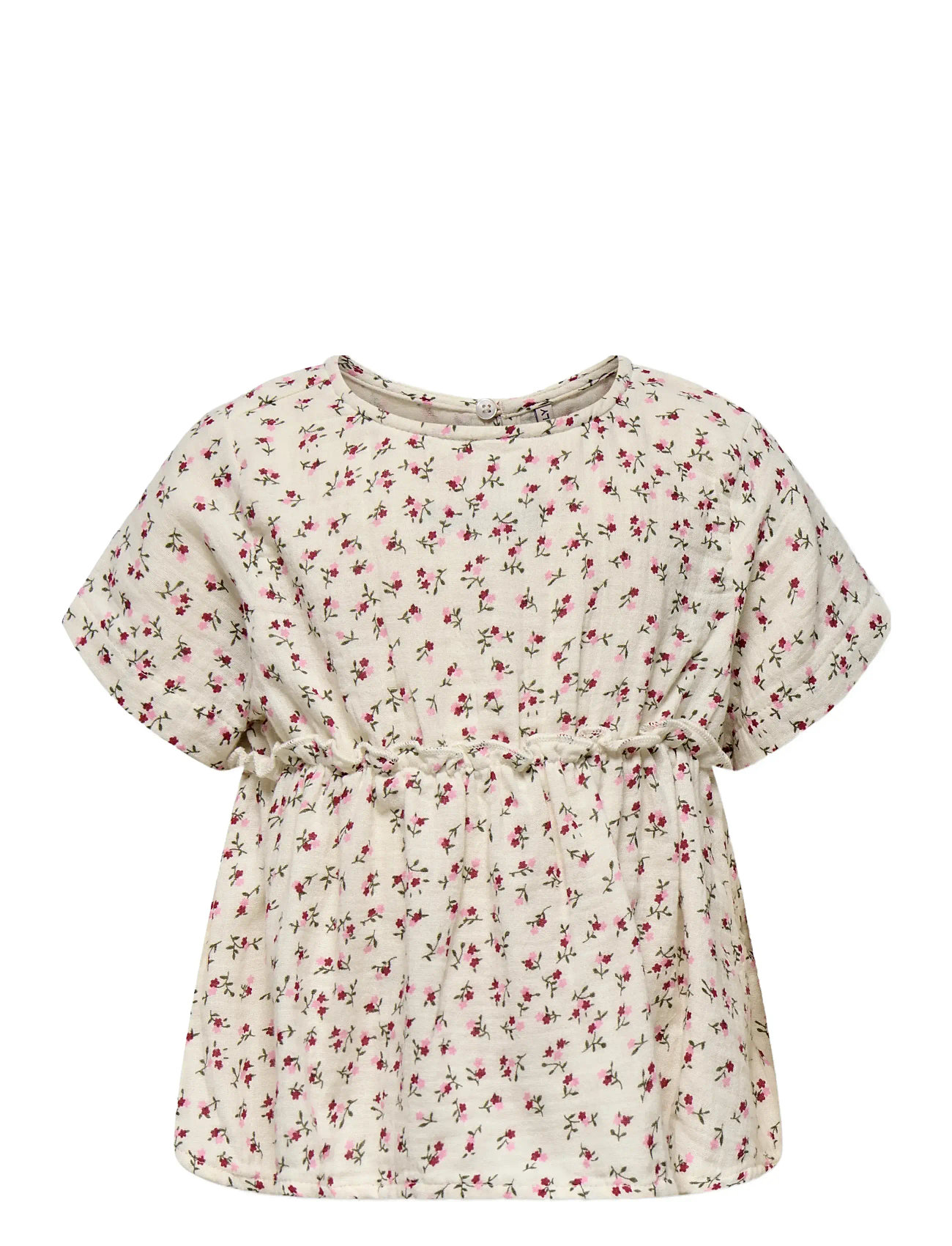 Kinder ONLY Kmgthyra Life S/S Oberteil Wvn Noos Weiß - 128 - Kinder
