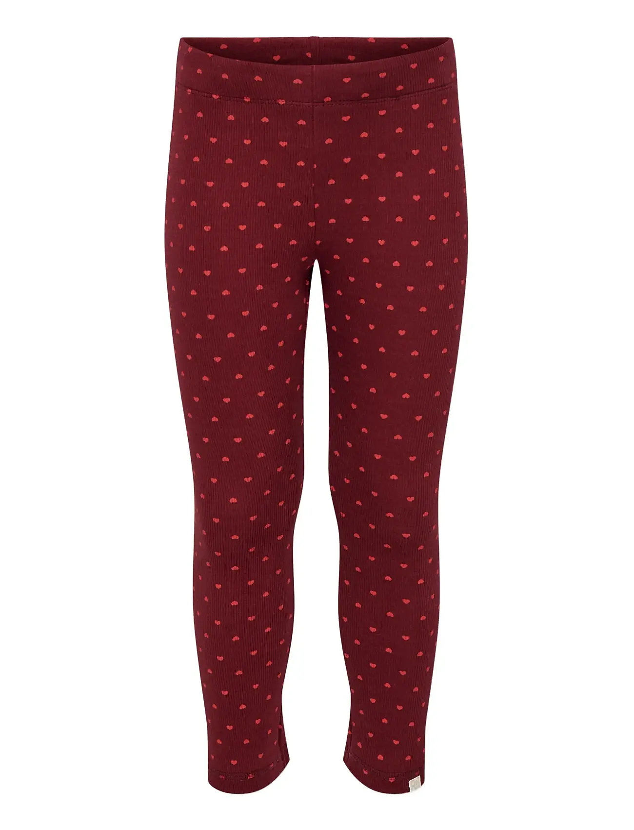 Kinder ONLY Kmgtrinny Aop Bsc Legging Jrs Noos Burgundy - 116 - Kinder