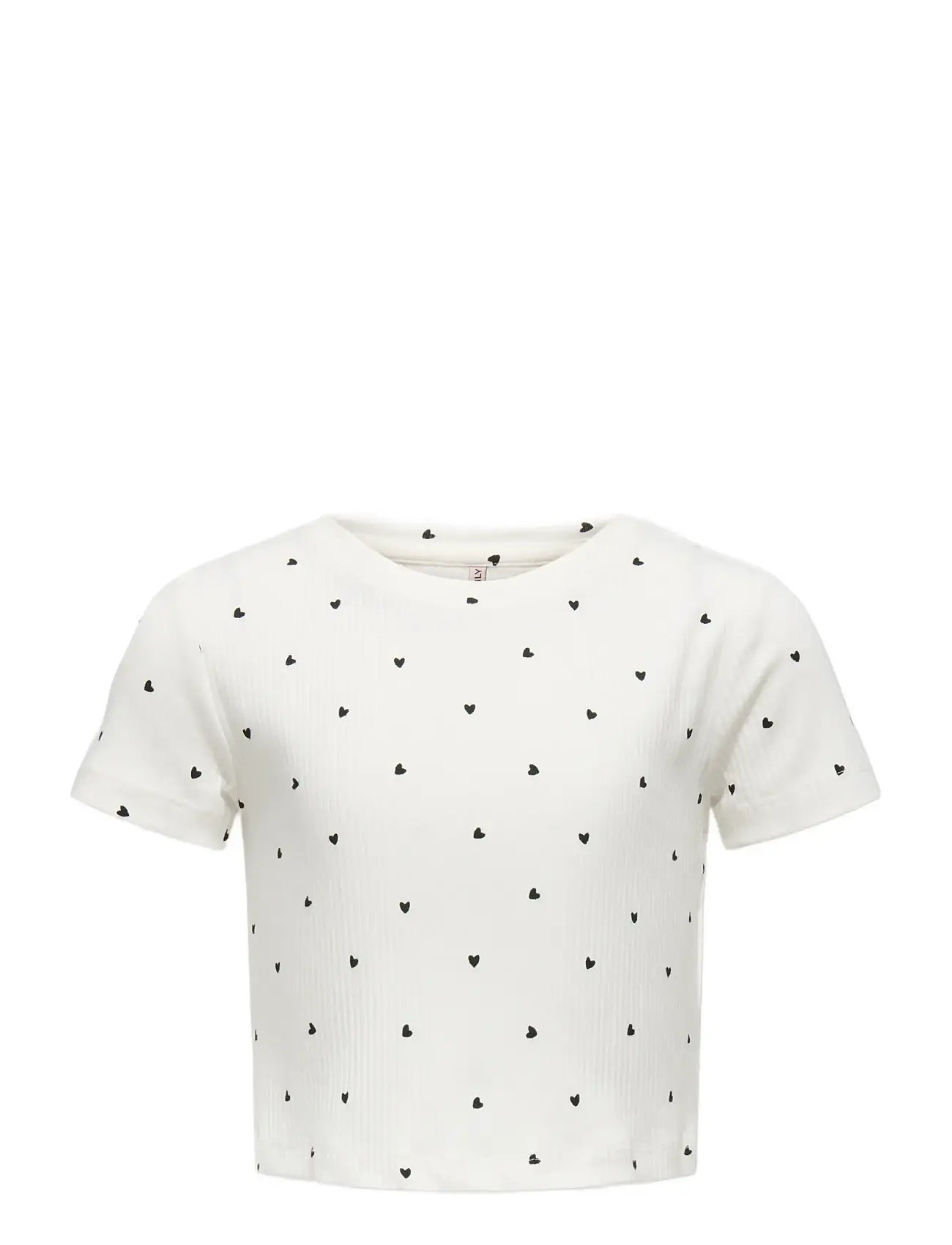 Kinder ONLY Kogbella Life Kurz Aop S/S Oberteil Jrs Noos Cream - 110-116 - Kinder