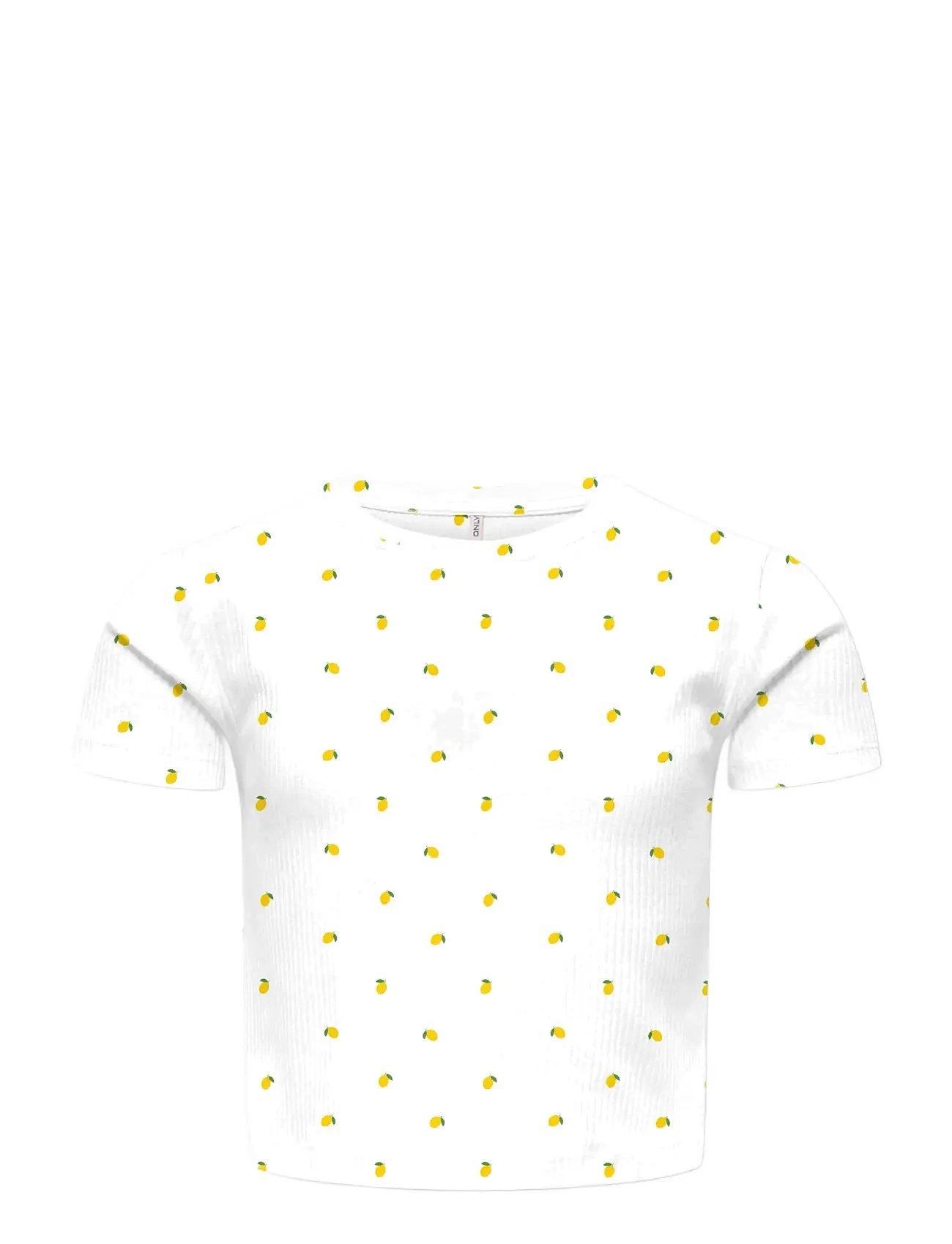 Kinder ONLY Kogbella Life Kurz Aop S/S Oberteil Jrs Noos Weiß - 146-152 - Kinder
