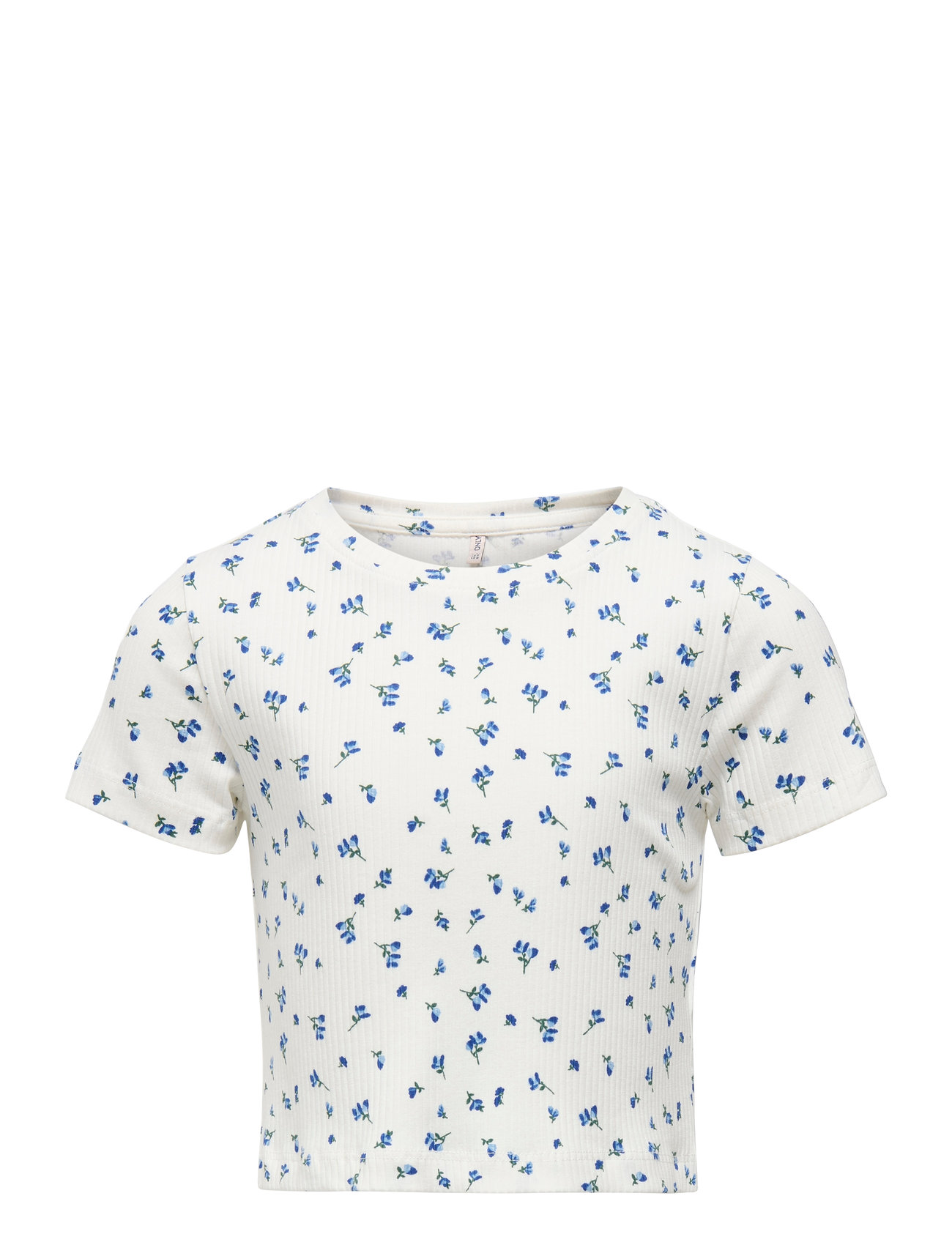 Kinder ONLY Kogbella Life Kurz Aop S/S Oberteil Jrs Noos Weiß - 146-152 - Kinder