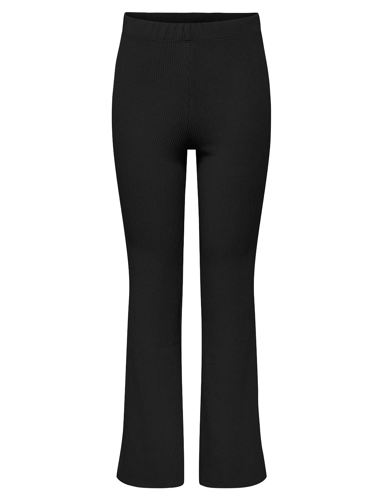 Kinder ONLY Kogfever Rib Flared Hosen Cp Jrs Noos Schwarz - 164 - Kinder