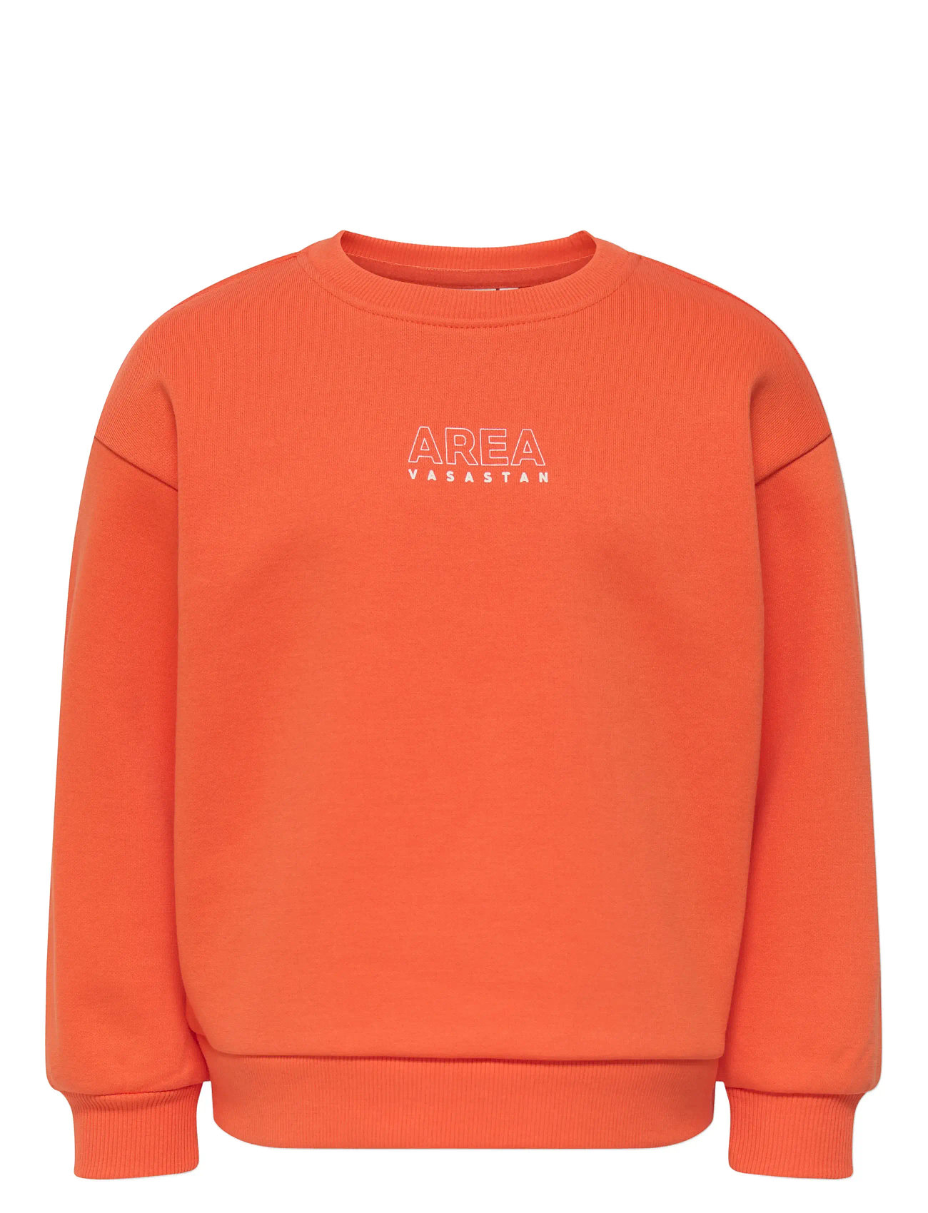 Kinder ONLY Kmgzenja Life L/S Boxy Pullover Bru Swt Orange - 104 - Kinder