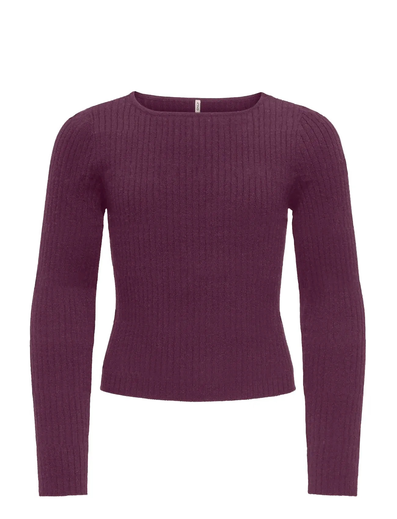 Kinder ONLY Kogibi Ls Rib Boatneck Cp Knt Burgundy - 146-152 - Damen