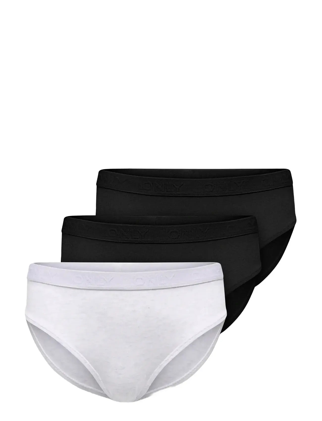 Kinder ONLY Koglola 3-Pack Logo Briefs Acc Noos Schwarz - 122-128 - Kinder