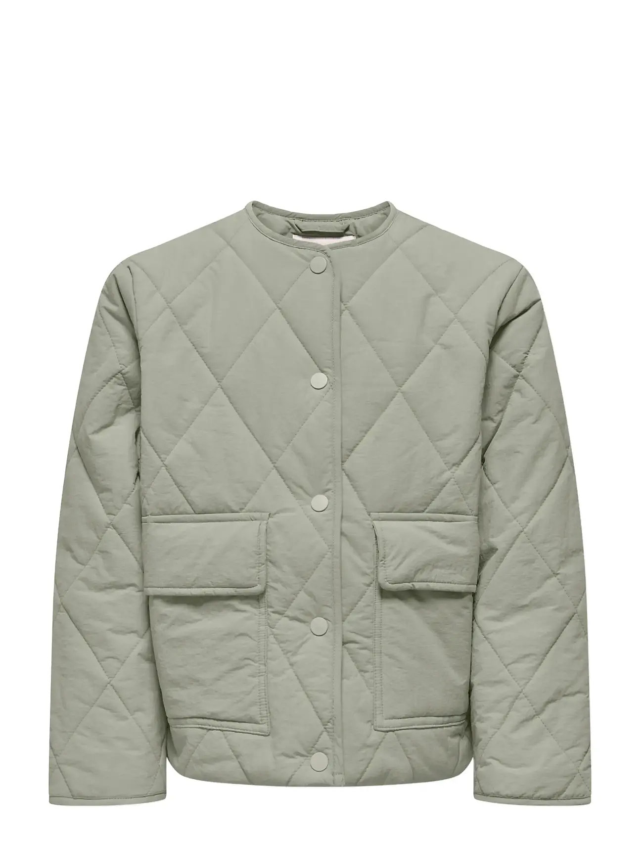 Kids Only Kogrosalina Quilted Jacket Vd Otw Noos, 152, Green, Jakker & Frakker > Quiltede Jakker, Børn