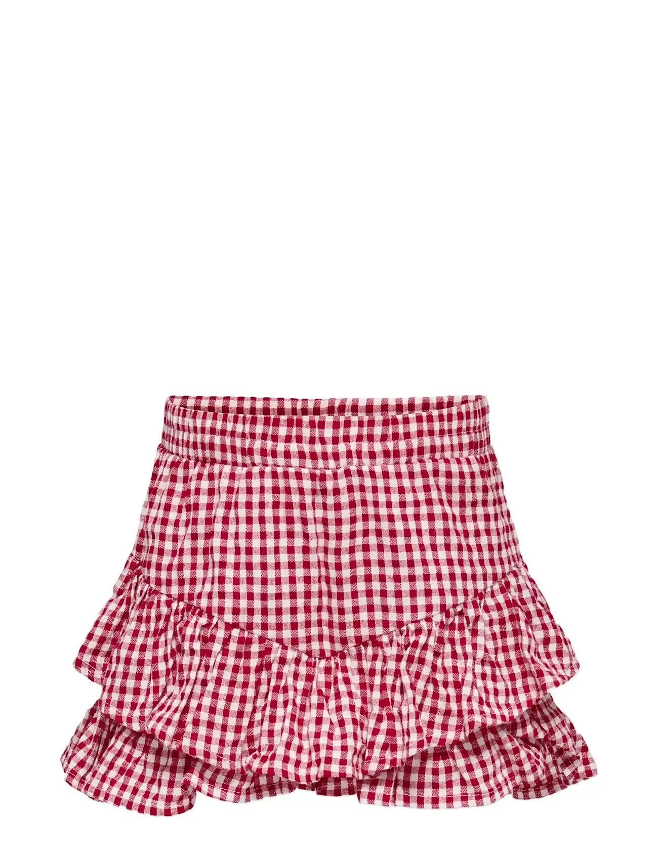 Kinder ONLY Kmgfina Cerise Frill Skort Aop Wvn Rot - 110 - Kinder