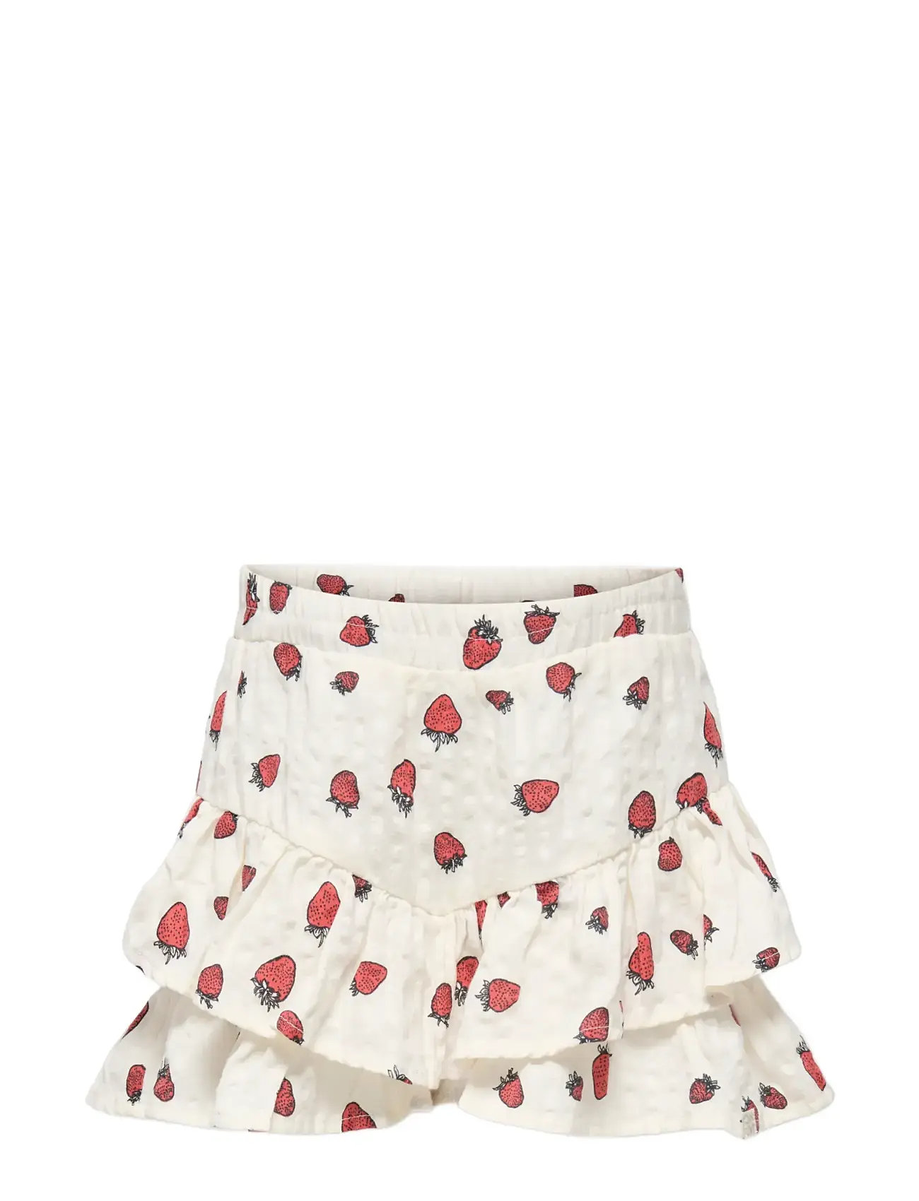Kinder ONLY Kmgfina Cerise Frill Skort Aop Wvn Cream - 92 - Kinder