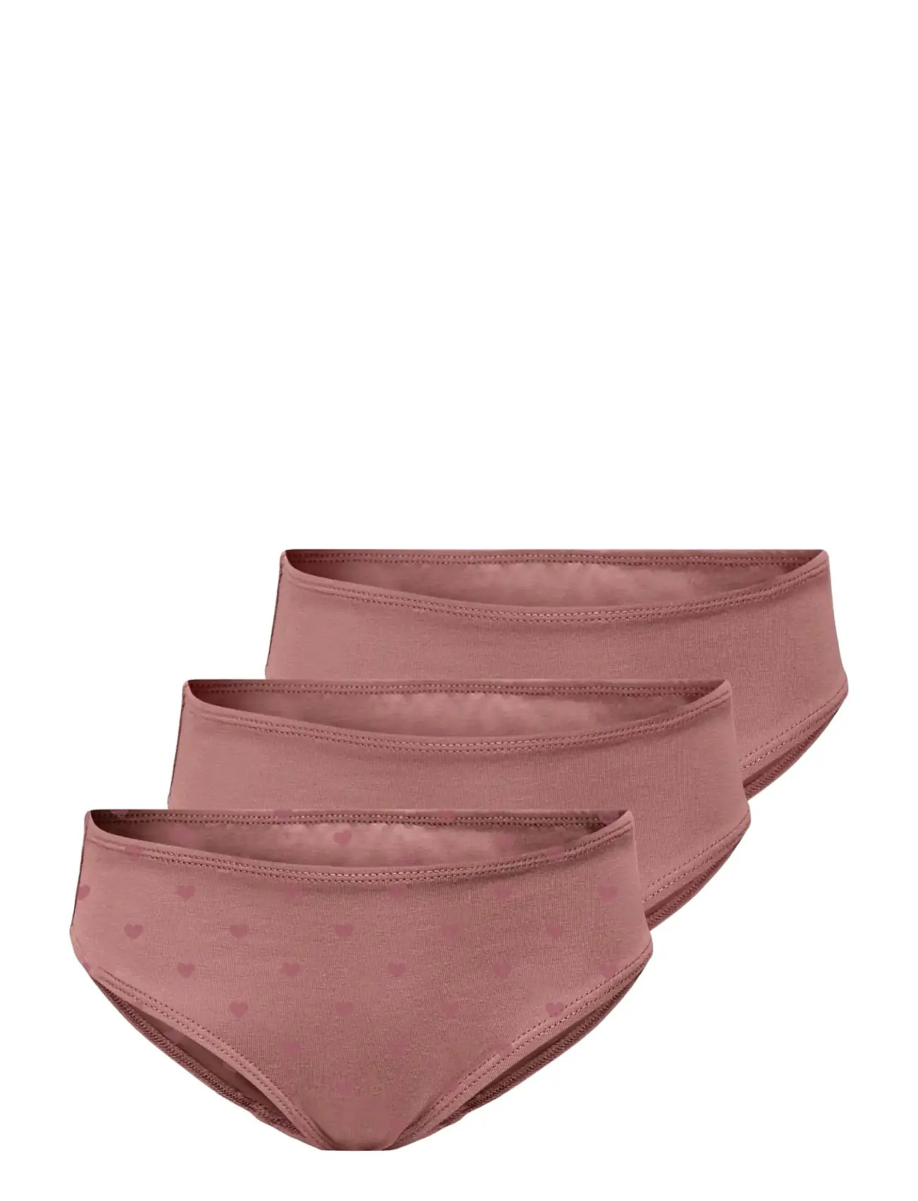 Kids Only Kmglola 3-Pack Briefs Acc, 110, Pink, Undertøj > Undertøjssæt, Børn