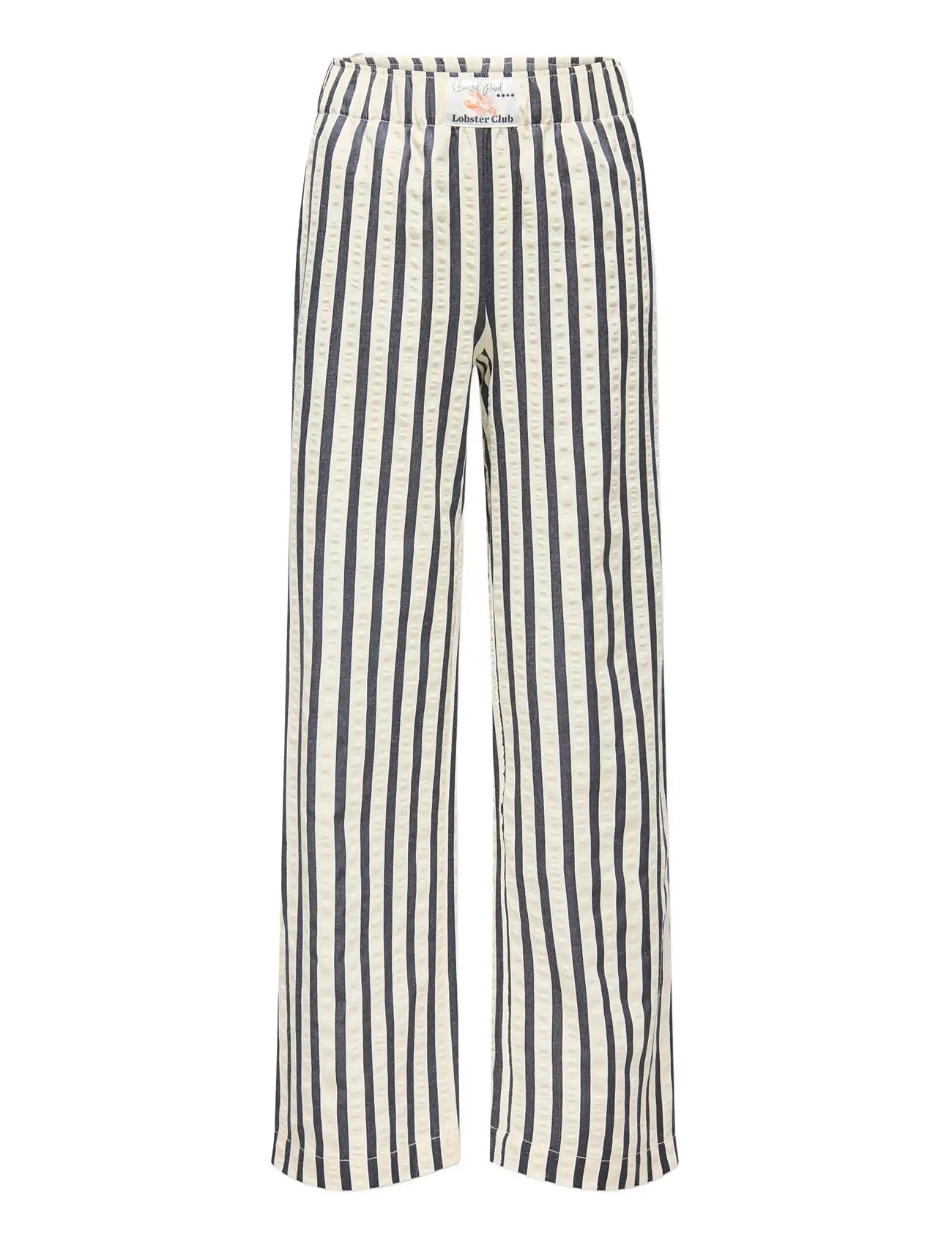 Kinder ONLY Kogmilani Label Hose Wvn Cream - 164 - Kinder