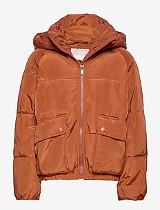 KONGINA OVERSIZED NYLON JACKET OTW - GINGER BREAD