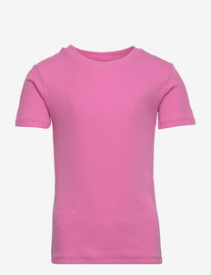 KONSIMMA S/S TOP JRS - effen t-shirt met korte mouwen - super pink