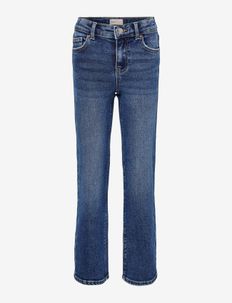 KOGJUICY WIDE LEG DEST DNM CRO557 - jeans - medium blue denim