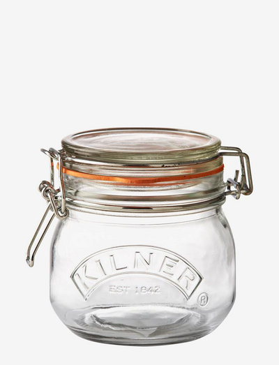 Clip top jar