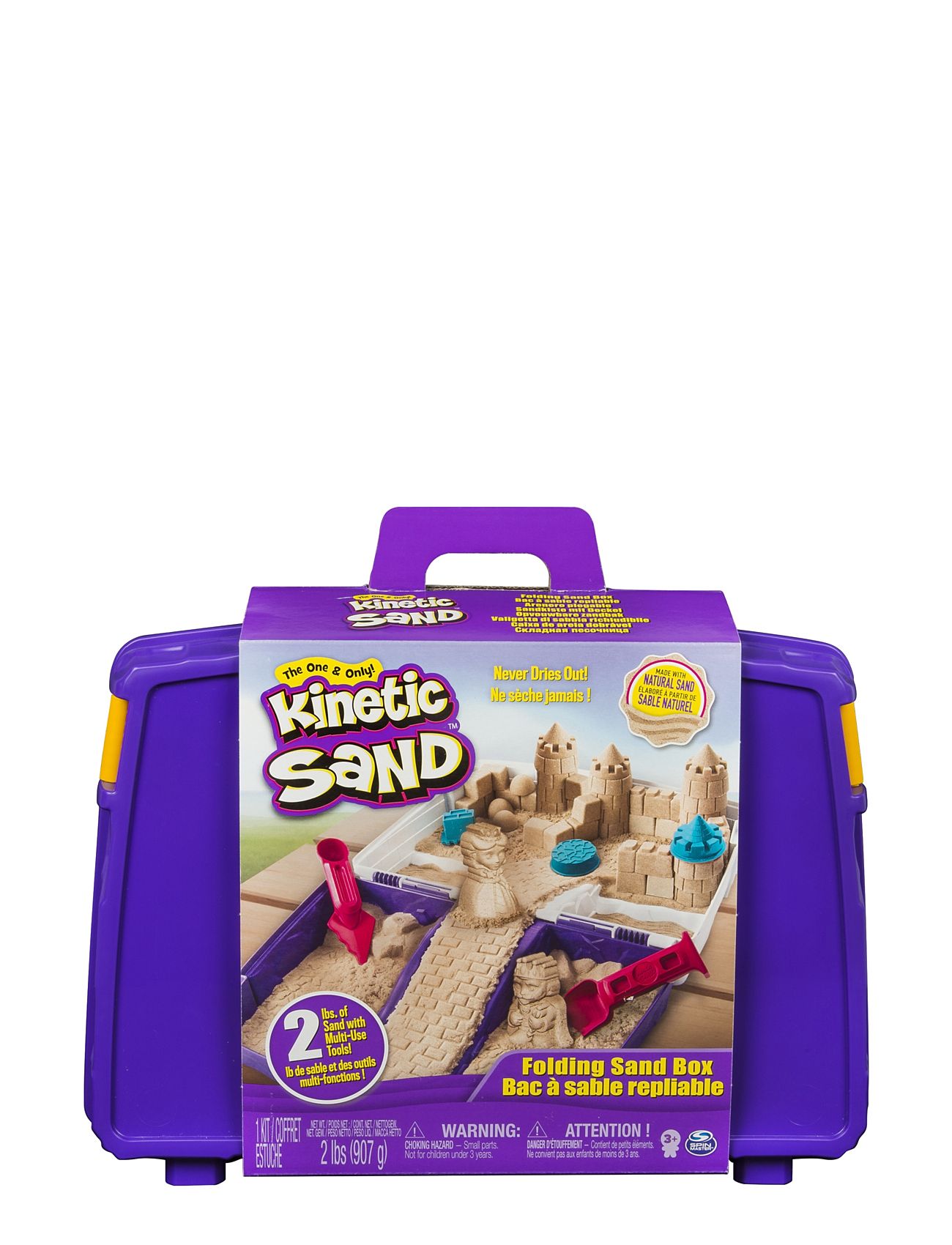 Kinetic Sand Folding Sandbox Toys Puzzles And Games Puzzles Classic Puzzles Multi/patterned Kinetic Sand