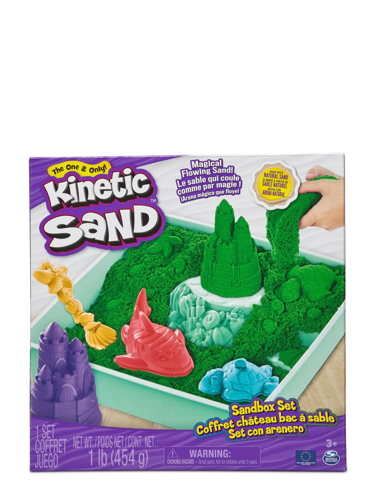 Kinetic Sand Sandbox Set - Green Toys Creativity Drawing & Crafts Craft Craft Sets Multi/patterned Kinetic Sand