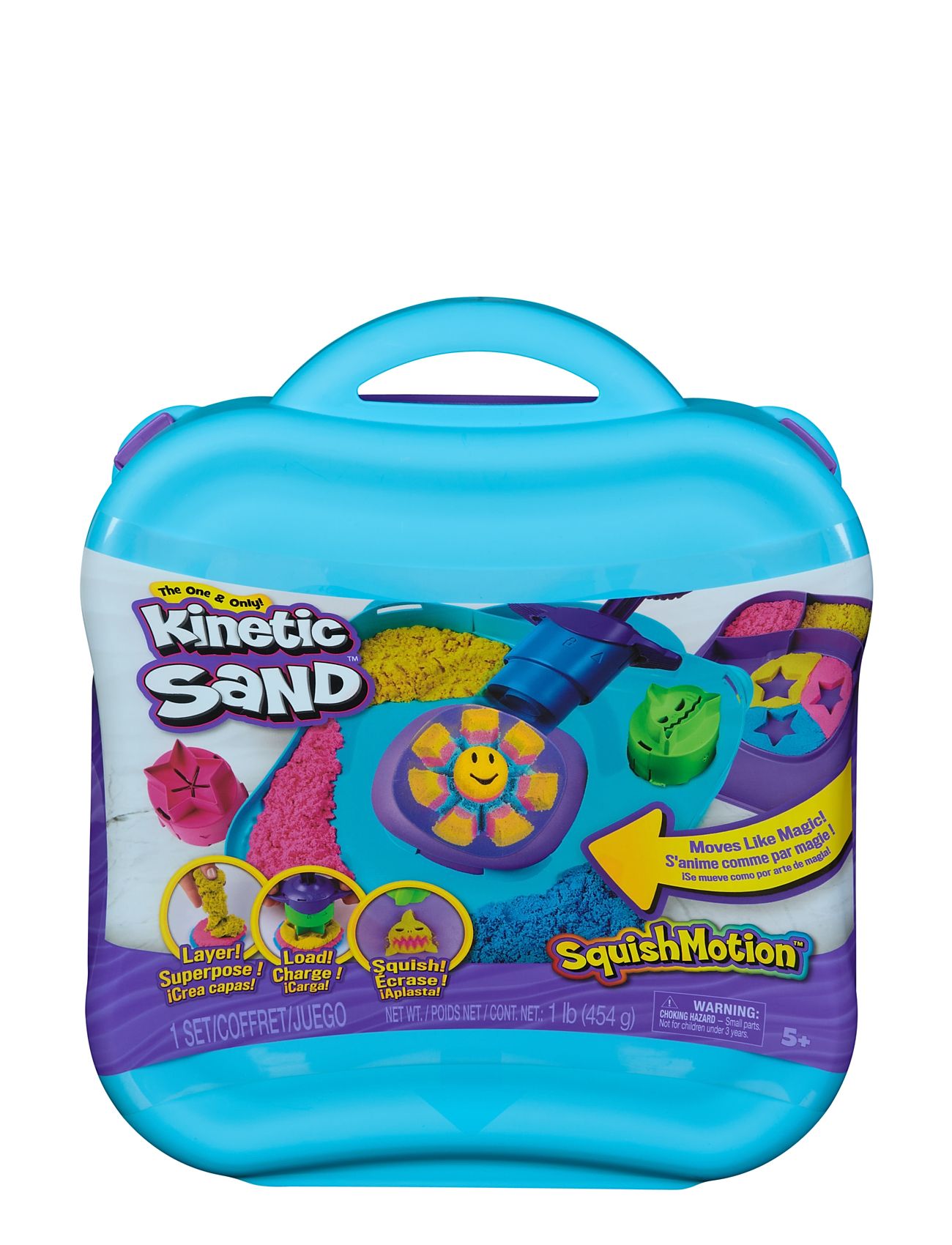 Kinetic Sand Squishmotion Set Toys Creativity Drawing & Crafts Craft Craft Sets Multi/patterned Kinetic Sand