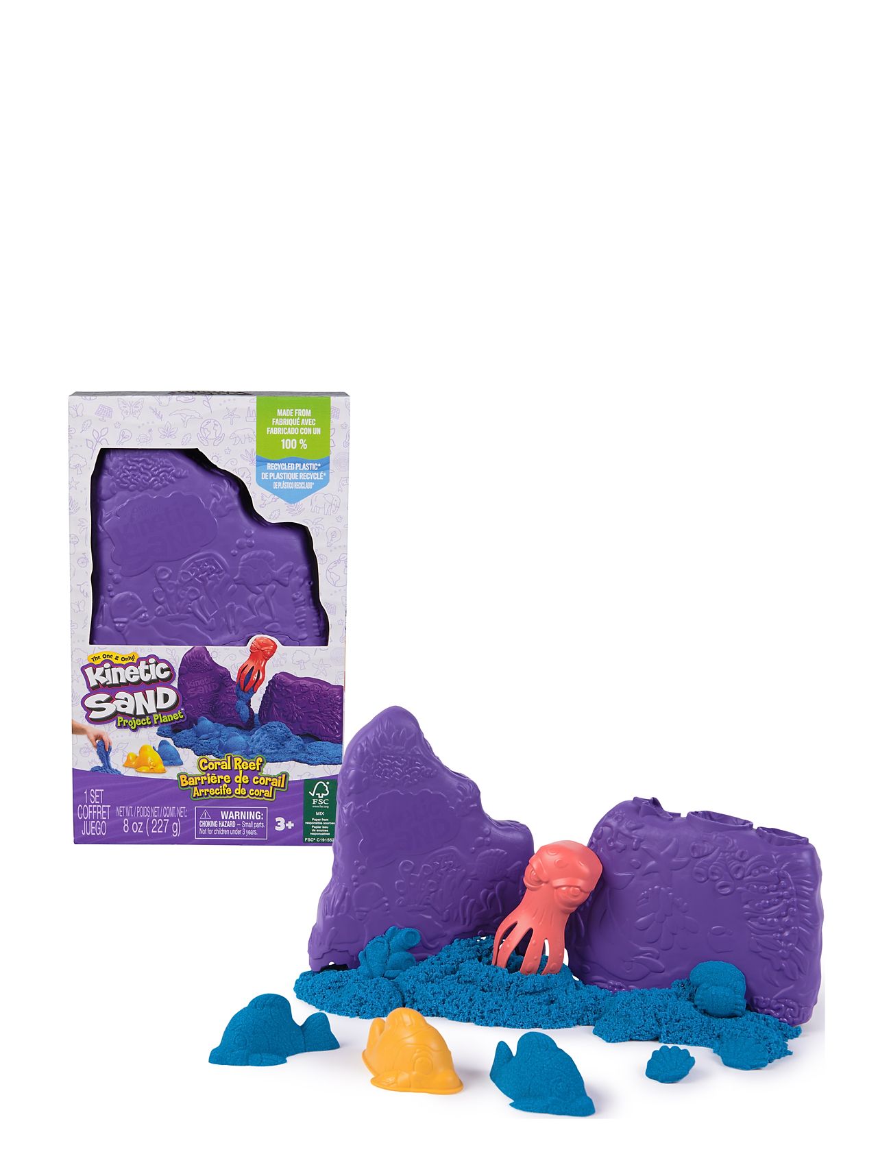 Kinetic Sand Kinetic Sand Coral Reef Hideout Multi/patterned