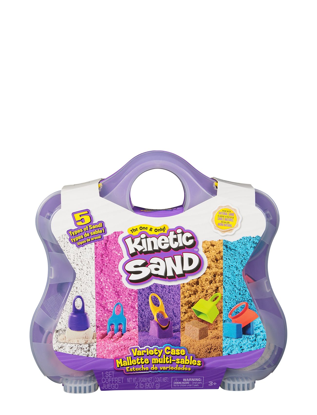 Kinetic Sand Sensory Case Toys Creativity Drawing & Crafts Craft Craft Sets Multi/patterned Kinetic Sand