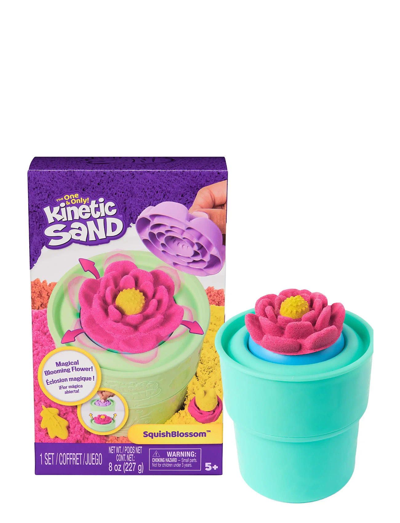 Kinetic Sand Squish Blossom Toys Creativity Drawing & Crafts Craft Craft Sets Multi/patterned Kinetic Sand