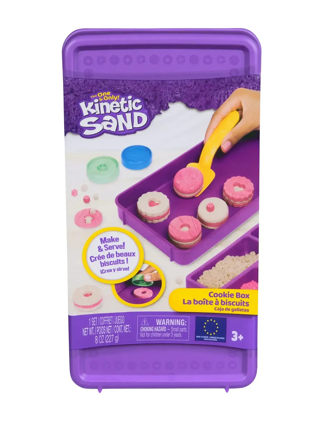 Kinetic Sand Cookie Box Toys Creativity Drawing & Crafts Craft Craft Sets Multi/patterned Kinetic Sand
