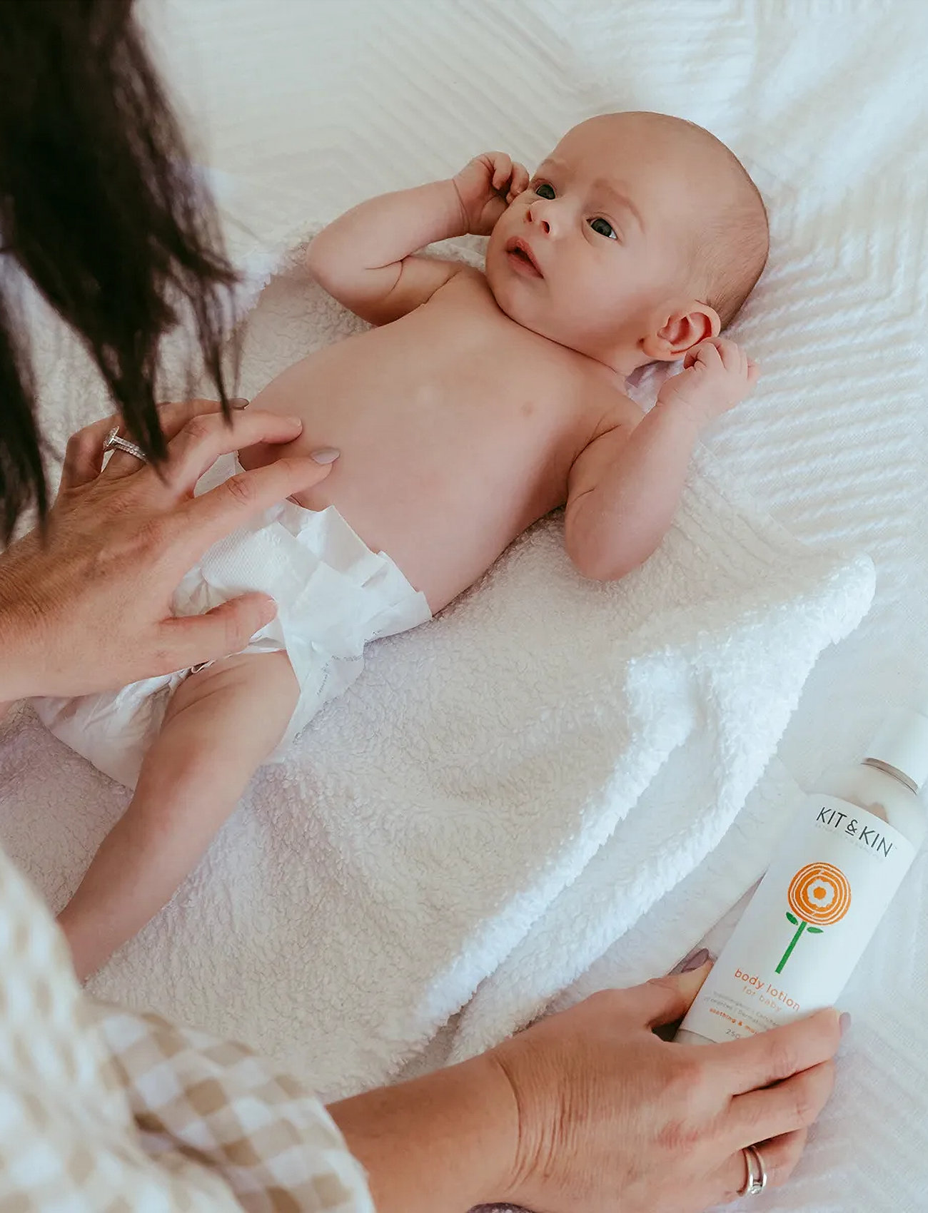 Kit & Kin Baby Lotion, 250 ml, White, Pleje Og Hygiejne > Babypleje Accessories, Børn