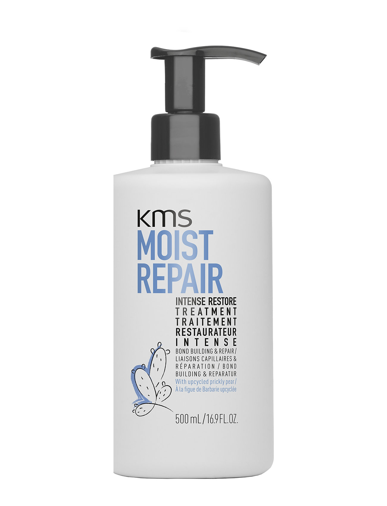KMS Hair Kms Moistrepair Intense Restore Treatment 500ml, 500 ml, Nude, Pleje > Behandlinger, Dame