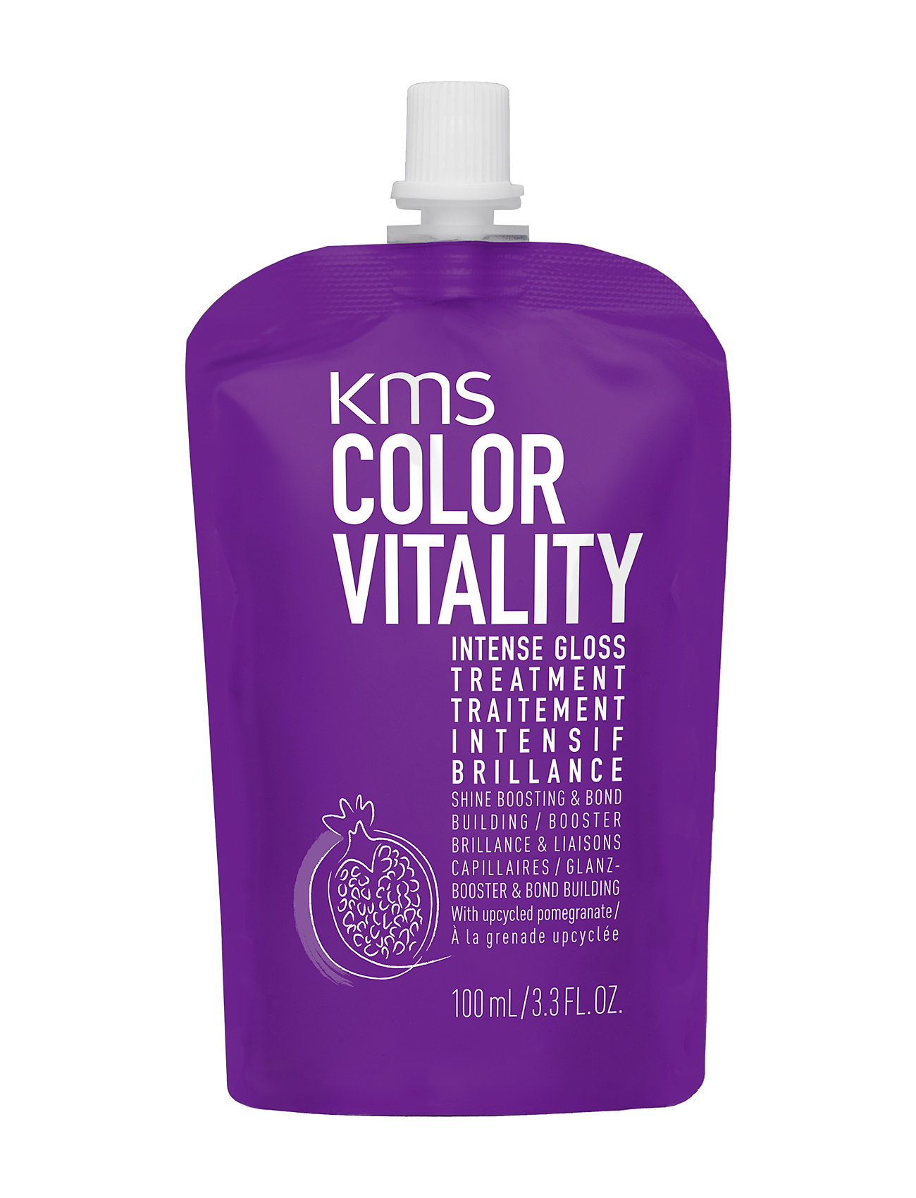 KMS Hair Kms Colorvitality Intense Gloss Treatment 100ml, 100 ml, Nude, Pleje > Behandlinger, Dame