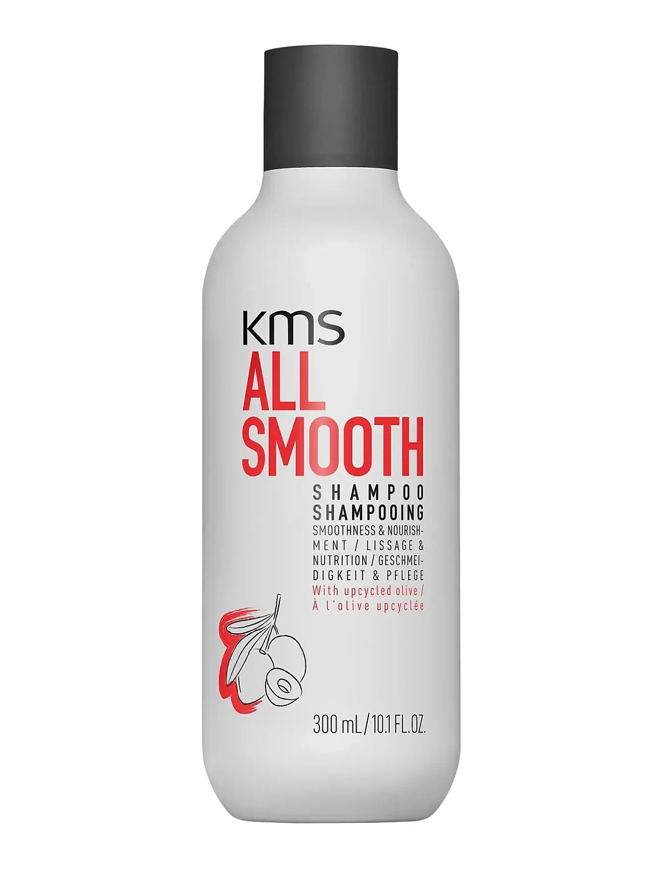 KMS Hair Kms Allsmooth Shampoo, 300 ml, Nude, Pleje > Shampoo, Dame