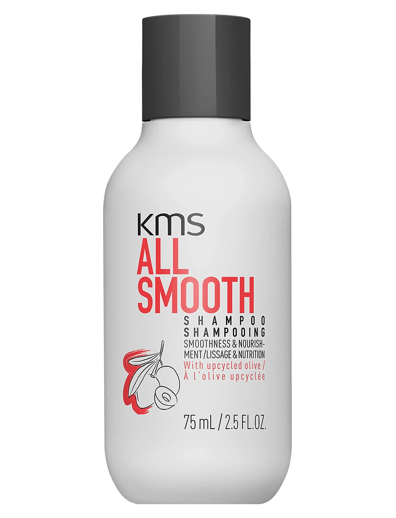 KMS Hair Kms Allsmooth Shampoo, 75 ml, Nude, Pleje > Shampoo, Dame