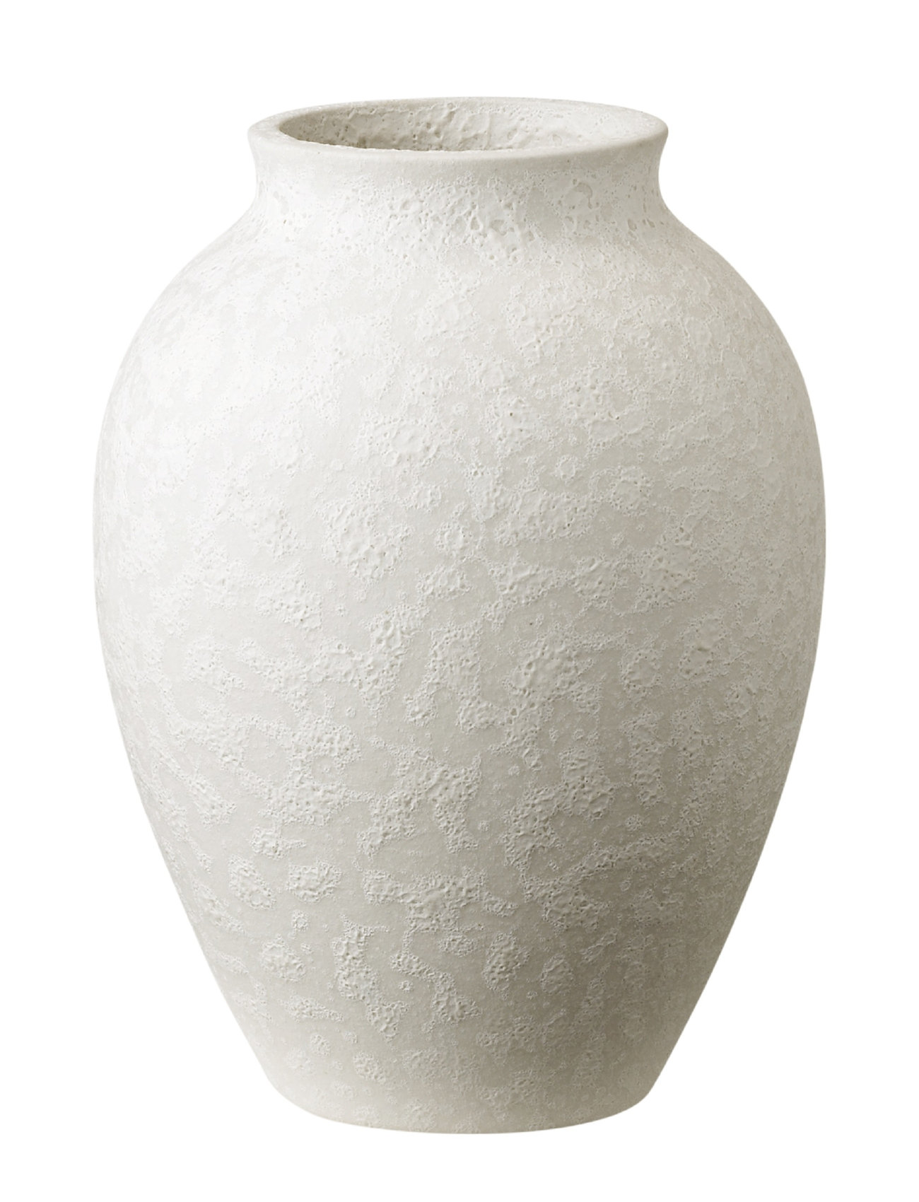 Knabstrup Vas H 12.5 Cm White Home Decoration Vases Small Vases White Knabstrup Keramik